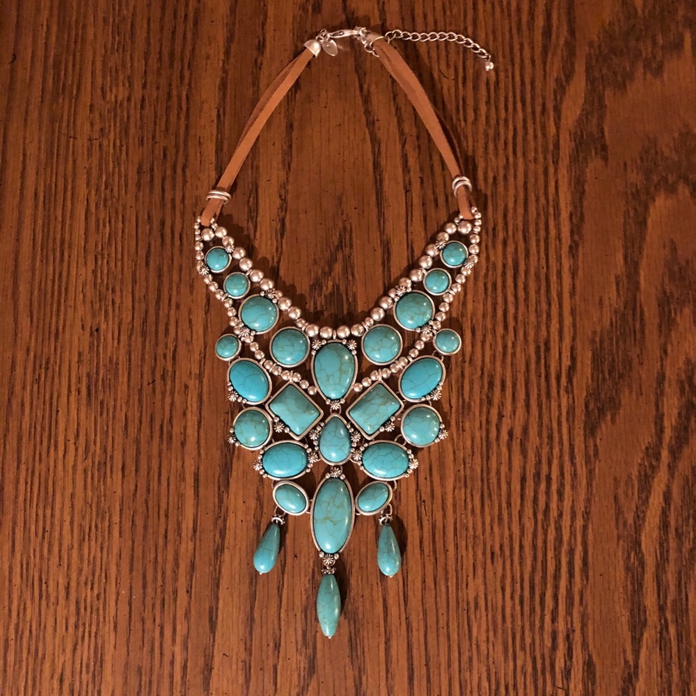 Chico’s turquoise necklace